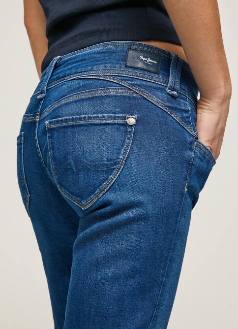 mezclilla vaqueros new gen midrise regular fit Pepe Jeans 06X412 mujer - Imagen 4