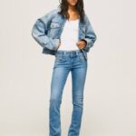 mezclilla vaqueros new gen midrise regular fit Pepe Jeans 06X413 mujer