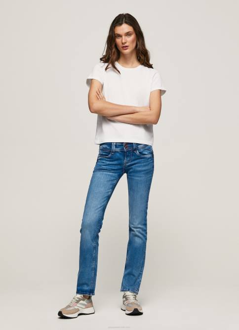 mezclilla_vaqueros_new_gen_midrise_regular_fit_pepe_jeans_06x414_mujer.jpg mezclilla vaqueros new gen midrise regular fit Pepe Jeans 06X414 mujer - Imagen 1