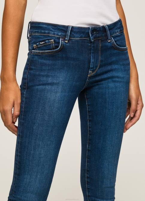 mezclilla vaqueros pitillo pixie de tiro medio Pepe Jeans 06X444 mujer - Imagen 3