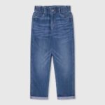 mezclilla vaqueros reese taper fit de talle alto Pepe Jeans 06X41366 chica