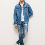 mezclilla vaqueros stanley de tiro medio Pepe Jeans 06X4808 hombres