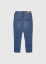 mezclilla vaqueros violetas de tiro alto holgados Pepe Jeans 06X41362 chica - Imagen 2