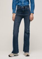 mezclilla vaqueros willa de talle alto y corte acampanado Pepe Jeans 06X461 mujer - Imagen 2