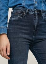 mezclilla vaqueros willa de talle alto y corte acampanado Pepe Jeans 06X461 mujer - Imagen 3