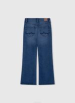 mezclilla vaqueros willa jr de talle alto acampanados Pepe Jeans 06X41368 chica - Imagen 2