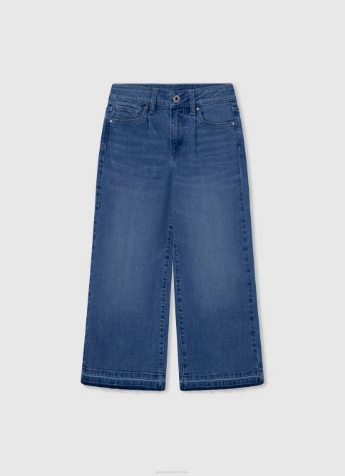 mezclilla vaqueros willa jr de talle alto acampanados Pepe Jeans 06X41368 chica - Imagen 4