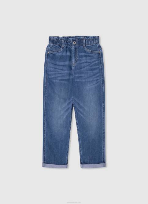 mezclilla vaqueros willa jr de talle alto acampanados Pepe Jeans 06X41368 chica - Imagen 5