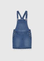 mezclilla vestido con peto de mezclilla Pepe Jeans 06X41384 chica