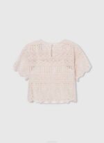 mousse blusa crochet noelle Pepe Jeans 06X41473 chica - Imagen 2