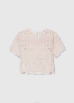mousse blusa crochet noelle Pepe Jeans 06X41473 chica