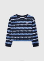 mousse jersey calado con motivo de rayas Pepe Jeans 06X41410 chica - Imagen 5