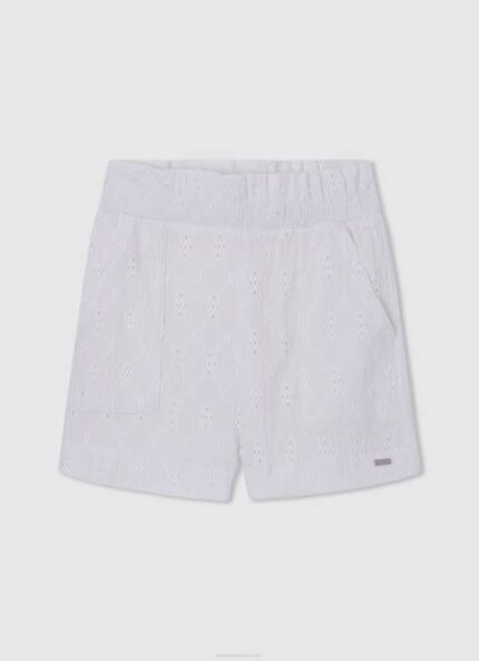 mousse shorts gigi con detalles calados Pepe Jeans 06X41487 chica