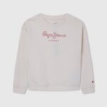 mousse suéter con logo estampado Pepe Jeans 06X41404 chica