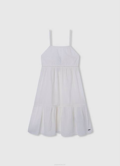 mousse_vestido_romantico_de_algodon_pepe_jeans_06x41398_chica.jpg mousse vestido romántico de algodón Pepe Jeans 06X41398 chica - Imagen 1