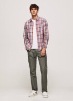 multi camisa de popelina a cuadros loick Pepe Jeans 06X41067 hombres - Imagen 2
