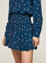 multi falda con estampado floral Pepe Jeans 06X4505 mujer - Imagen 3