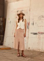 multi falda con estampado floral Pepe Jeans 06X4511 mujer