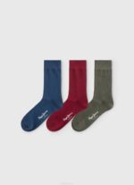 multi Pack de 3 calcetines largos Pepe Jeans 06X41164 hombres