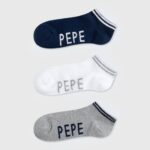 multi pack de 3 calcetines sandi Pepe Jeans 06X4547 mujer