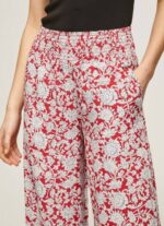 multi pantalones anchos con estampado floral Pepe Jeans 06X4304 mujer - Imagen 3