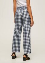 multi pantalones rectos de cuadros vichy Pepe Jeans 06X4290 mujer - Imagen 4