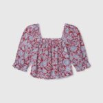 multi top sita con escote cuadrado Pepe Jeans 06X41418 chica