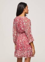 multi vestido con estampado floral Pepe Jeans 06X4144 mujer - Imagen 4