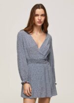 multi vestido con logo estampado Pepe Jeans 06X4160 mujer