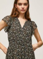 multi vestido de gasa floral Pepe Jeans 06X4171 mujer - Imagen 3