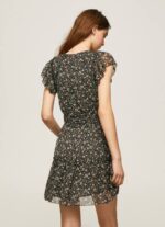 multi vestido de gasa floral Pepe Jeans 06X4171 mujer - Imagen 4