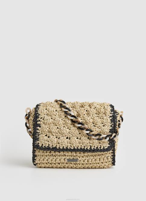 negro_bolsa_crossbody_de_paja_tejida_pepe_jeans_06x4718_mujer.jpg negro bolsa crossbody de paja tejida Pepe Jeans 06X4718 mujer - Imagen 1