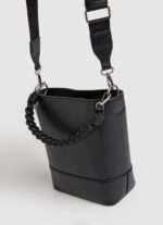 negro bolso bombonera con doble asa Pepe Jeans 06X4732 mujer - Imagen 2