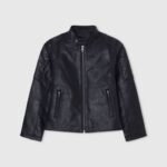 negro chamarra biker con hombros acolchados Pepe Jeans 06X41571 chico