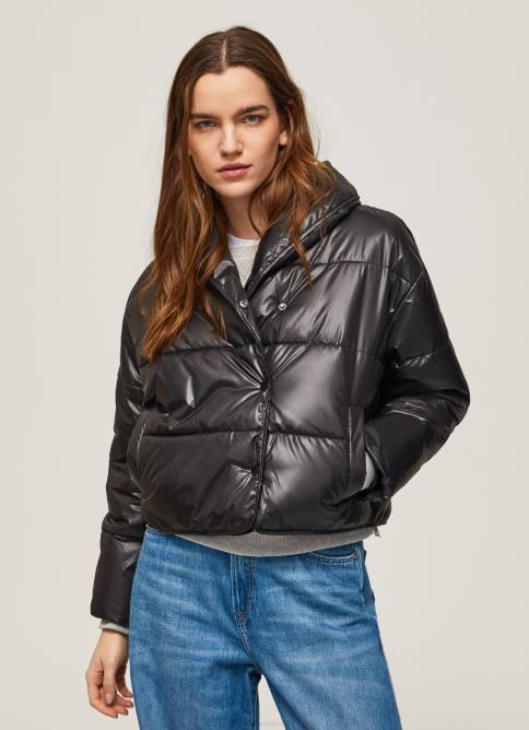 negro_chamarra_capitonada_brillante_pepe_jeans_06x4123_mujer.jpg negro chamarra capitonada brillante Pepe Jeans 06X4123 mujer - Imagen 1