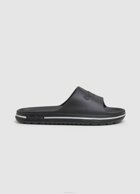negro_chanclas_de_playa_pepe_jeans_06x41274_hombres.jpg negro chanclas de playa Pepe Jeans 06X41274 hombres - Imagen 1