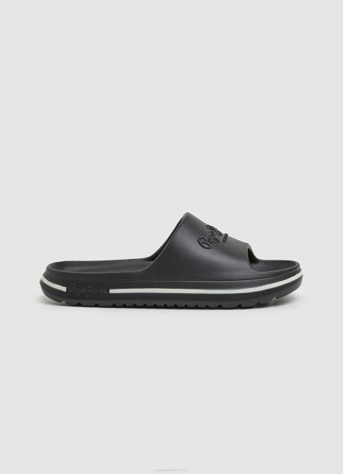 negro_chanclas_de_playa_pepe_jeans_06x4696_mujer.jpg negro chanclas de playa Pepe Jeans 06X4696 mujer - Imagen 1