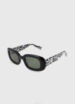 negro gafas de sol rectangulares Pepe Jeans 06X4767 mujer