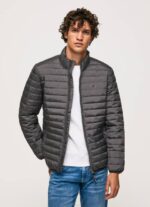 negro lavado chaqueta acolchada Pepe Jeans 06X4839 hombres