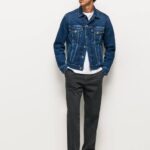negro lavado pantalones chinos holgados Pepe Jeans 06X41103 hombres