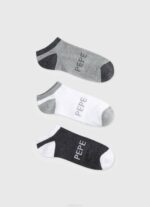 negro Pack de 3 calcetines tobilleros Pepe Jeans 06X41147 hombres - Imagen 5