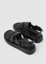 negro sandalias de cuña de verano Pepe Jeans 06X4651 mujer - Imagen 4