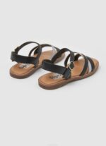 negro sandalias irma de piel divina Pepe Jeans 06X41336 chica - Imagen 4