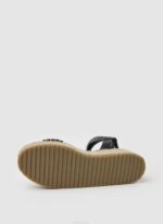 negro sandalias kate con cuña trenzada Pepe Jeans 06X4676 mujer - Imagen 5