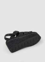 negro sandalias witney con cuña soleada Pepe Jeans 06X4647 mujer - Imagen 5