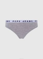 negro tanga clásica con logo estampado Pepe Jeans 06X4569 mujer - Imagen 3