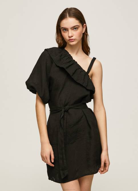 negro_vestido_asimetrico_pepe_jeans_06x4200_mujer.jpg negro vestido asimétrico Pepe Jeans 06X4200 mujer - Imagen 1