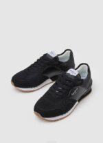 negro zapatillas london troy combinadas Pepe Jeans 06X4611 mujer - Imagen 3