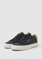 negro zapatillas yogi originales de piel Pepe Jeans 06X41183 hombres - Imagen 3