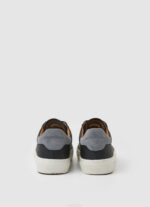negro zapatillas yogi originales de piel Pepe Jeans 06X41183 hombres - Imagen 4